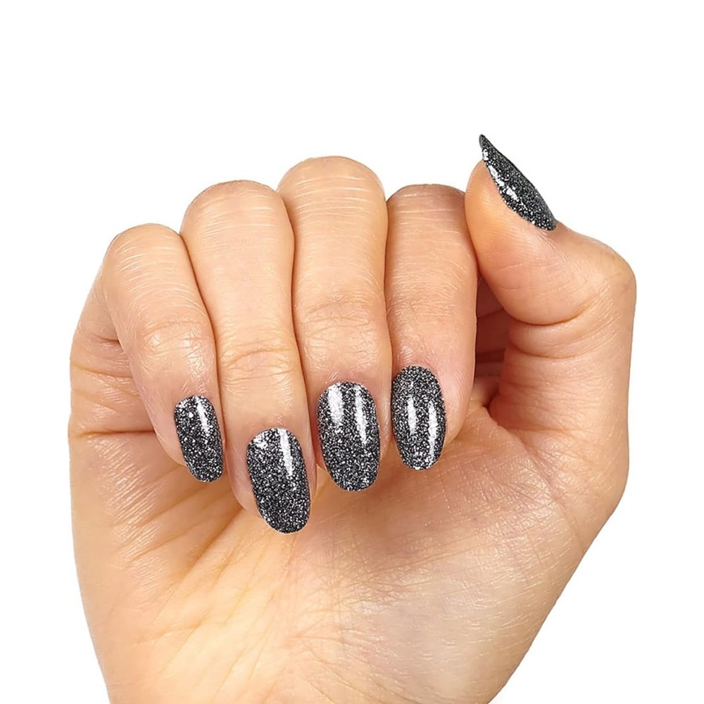 *Retired* Color Street: Mind Matters | Dark Gray Silver Glitter Winter Fall - Picture 13 of 16